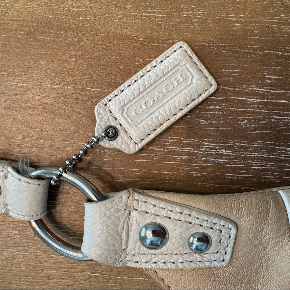 Coach Tan Leather Shoulder Bag - Picture 6 of 14